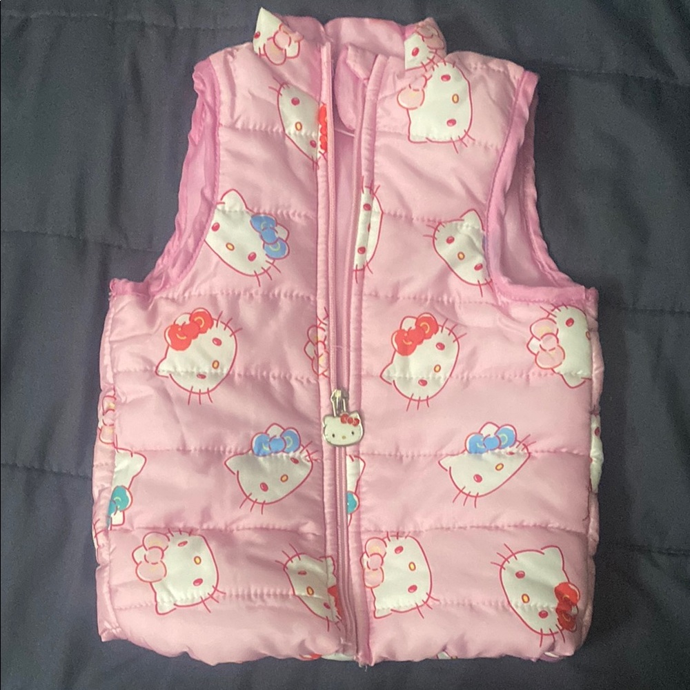 Hello Kitty Pink Quilted Jacket